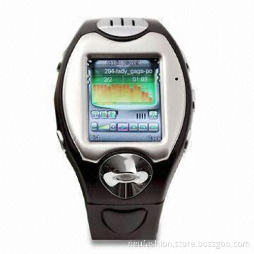 Watch Mobile Phone, Supports T-Flash Card of Up to 32GB Memory, WAP and GPRS